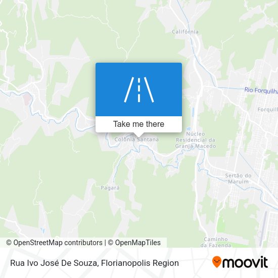 Rua Ivo José De Souza map