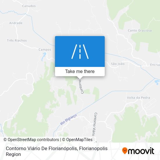Contorno Viário De Florianópolis map