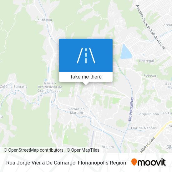 Rua Jorge Vieira De Camargo map