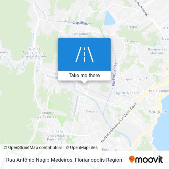 Rua Antônio Nagib Medeiros map