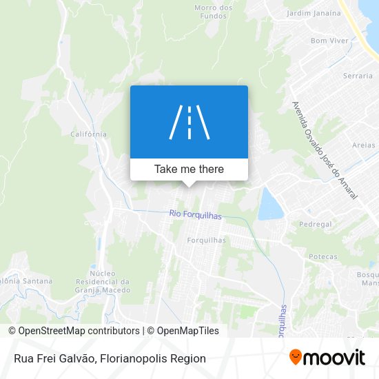 Rua Frei Galvão map