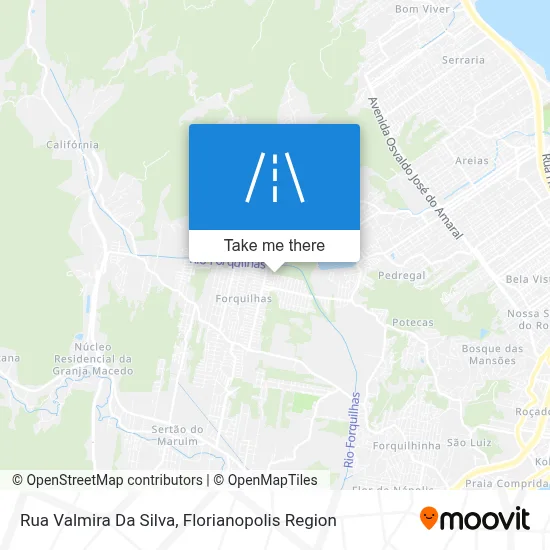Rua Valmira Da Silva map