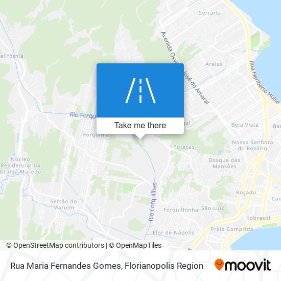 Rua Maria Fernandes Gomes map