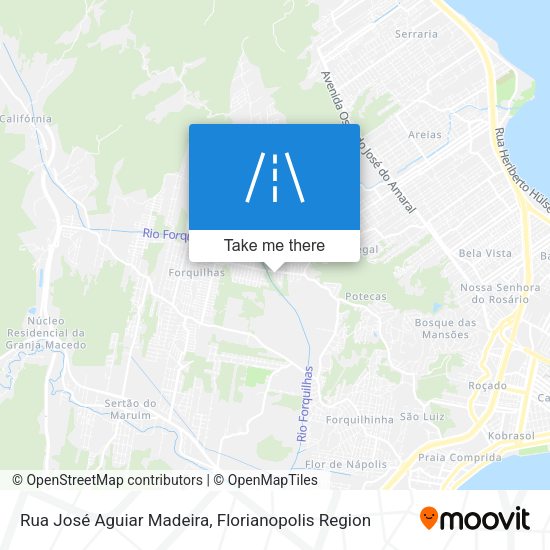 Rua José Aguiar Madeira map