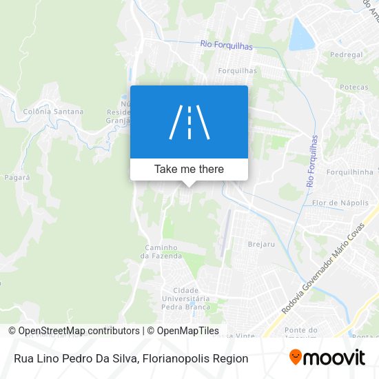 Rua Lino Pedro Da Silva map