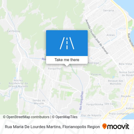 Rua Maria De Lourdes Martins map