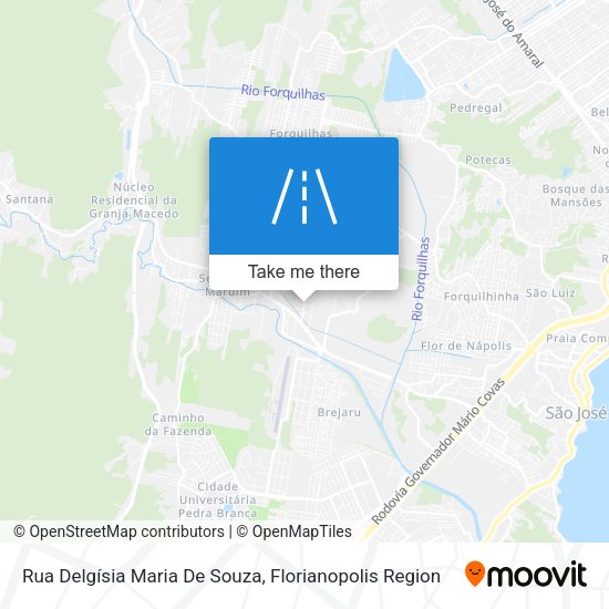 Rua Delgísia Maria De Souza map