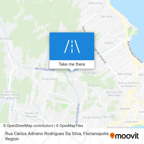 Rua Carlos Adriano Rodrigues Da Silva map