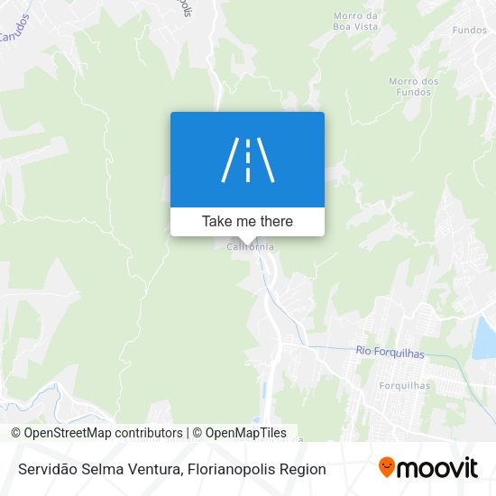Servidão Selma Ventura map