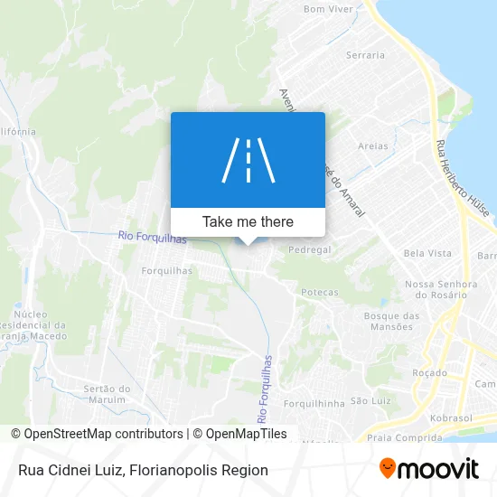 Rua Cidnei Luiz map
