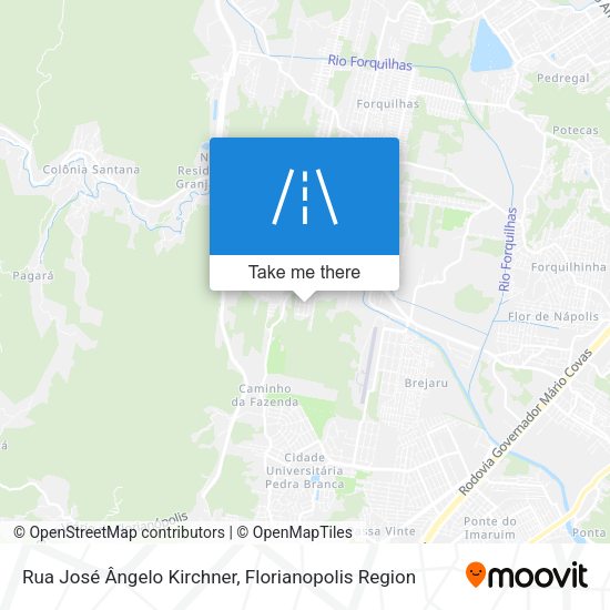 Rua José Ângelo Kirchner map