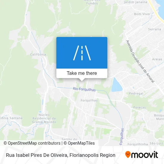 Rua Isabel Pires De Oliveira map