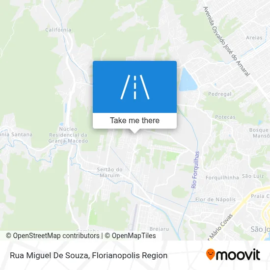 Rua Miguel De Souza map
