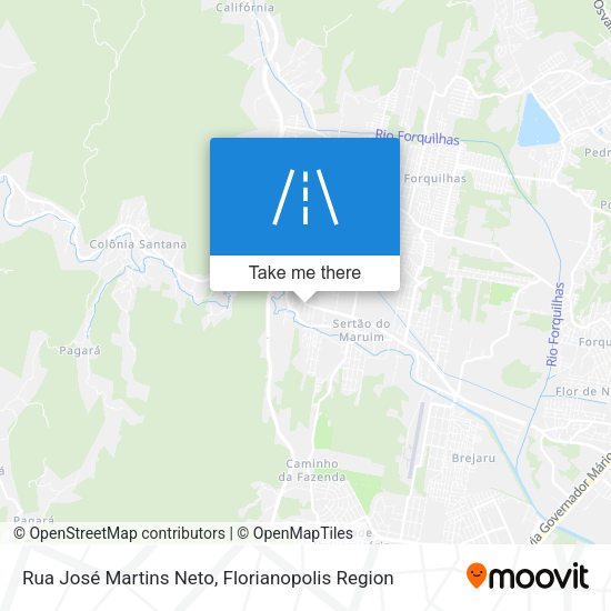 Rua José Martins Neto map