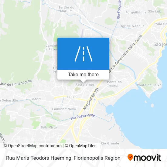 Rua Maria Teodora Haeming map