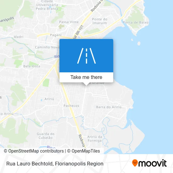 Rua Lauro Bechtold map