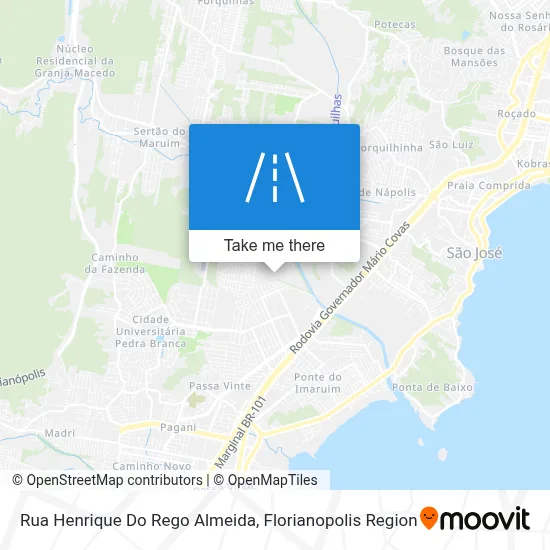 Rua Henrique Do Rego Almeida map