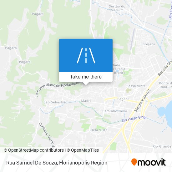 Rua Samuel De Souza map