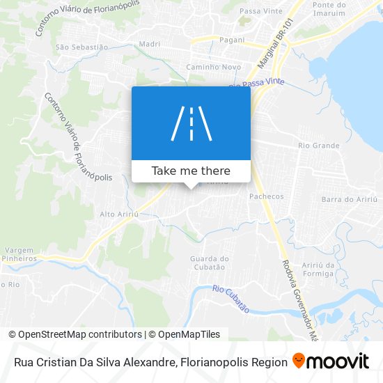 Rua Cristian Da Silva Alexandre map