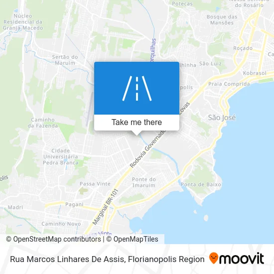Rua Marcos Linhares De Assis map