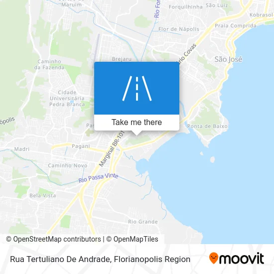 Rua Tertuliano De Andrade map