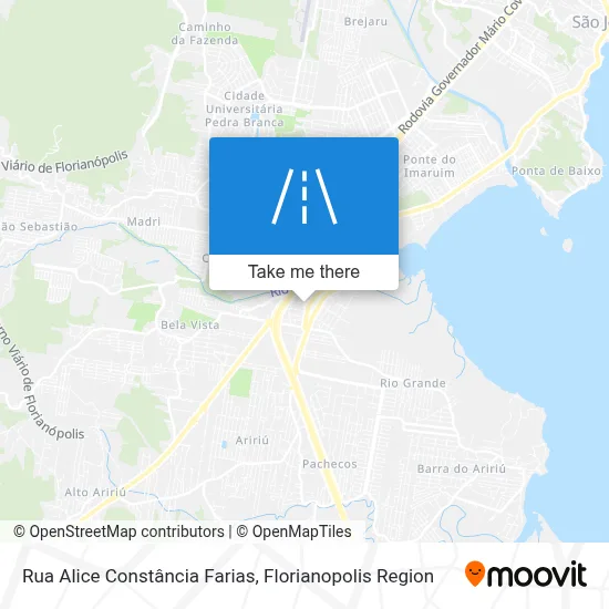 Rua Alice Constância Farias map