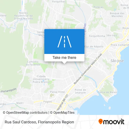 Rua Saul Cardoso map