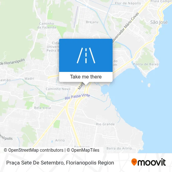 Praça Sete De Setembro map