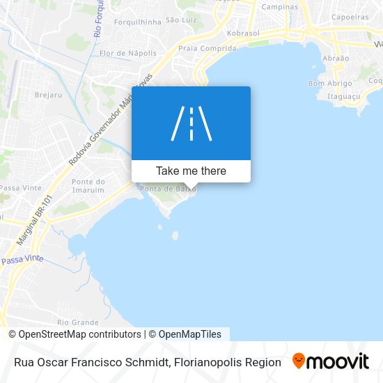 Rua Oscar Francisco Schmidt map