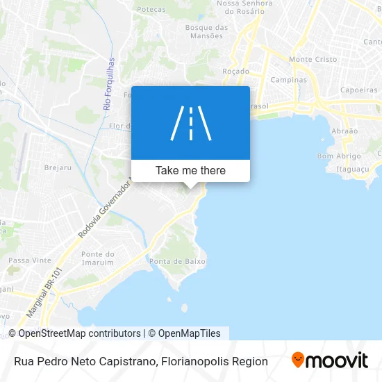 Rua Pedro Neto Capistrano map