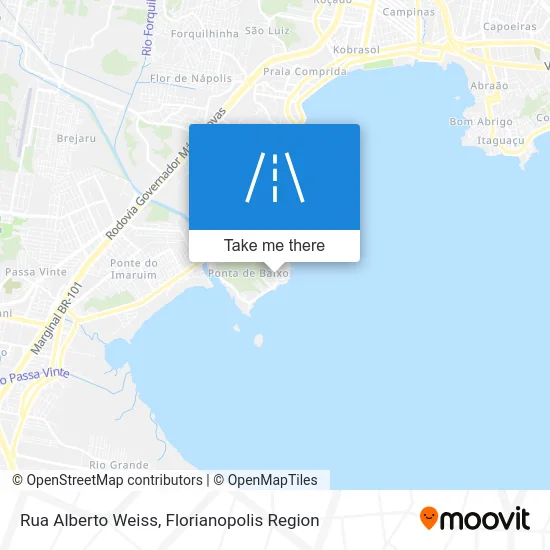 Rua Alberto Weiss map