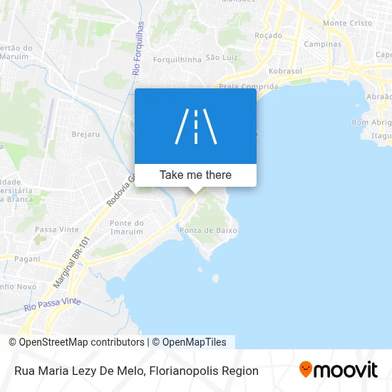 Rua Maria Lezy De Melo map