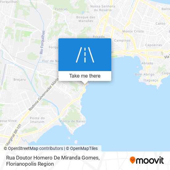 Rua Doutor Homero De Miranda Gomes map