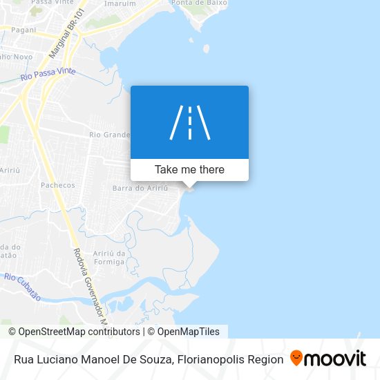 Rua Luciano Manoel De Souza map