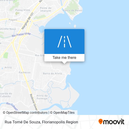 Rua Tomé De Souza map