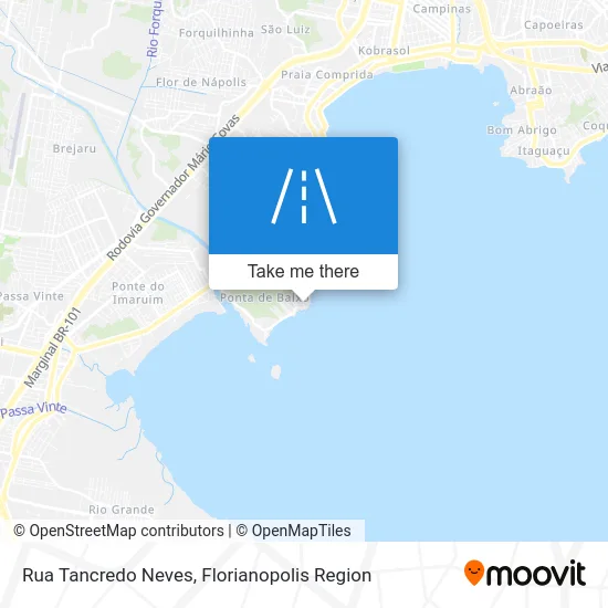 Rua Tancredo Neves map