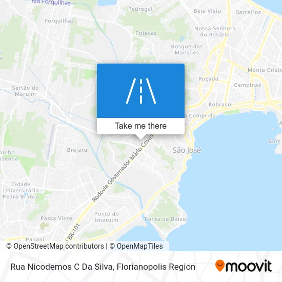 Rua Nicodemos C Da Silva map