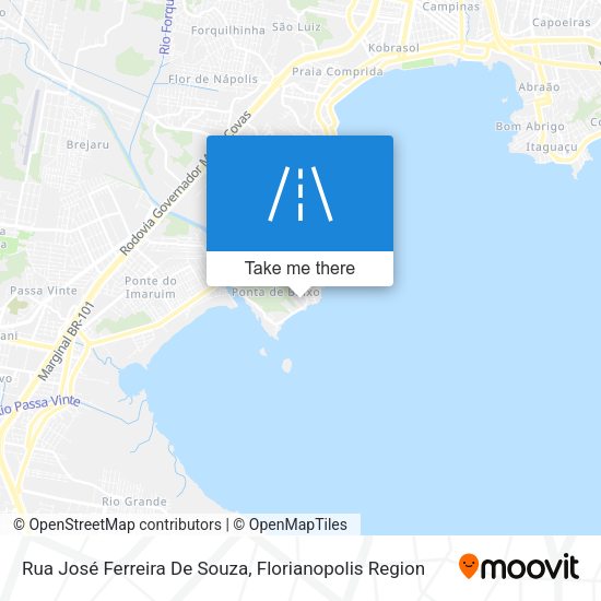 Rua José Ferreira De Souza map