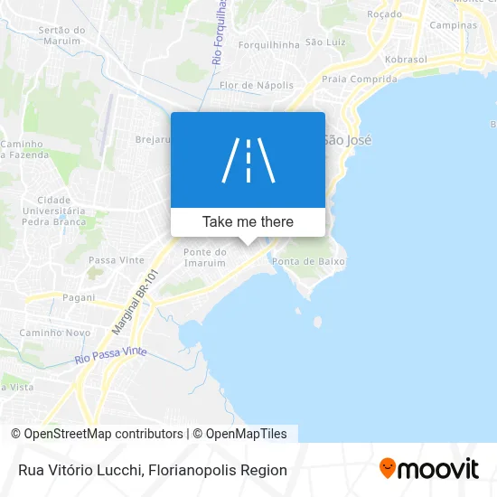 Rua Vitório Lucchi map