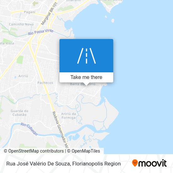 Rua José Valério De Souza map