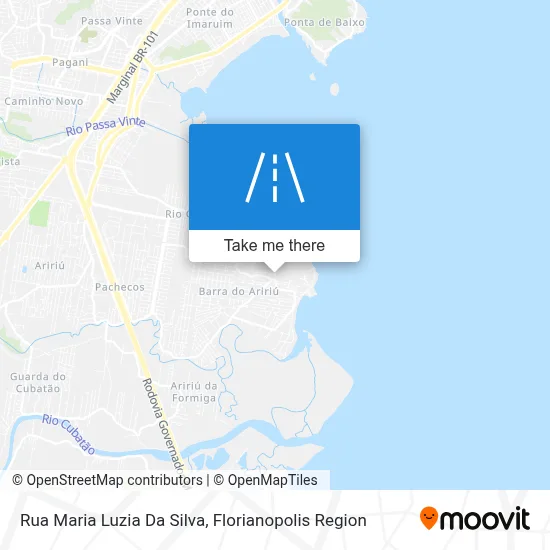 Rua Maria Luzia Da Silva map