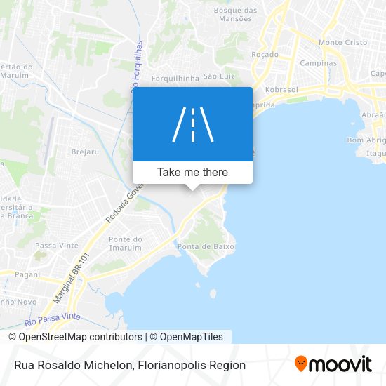 Rua Rosaldo Michelon map