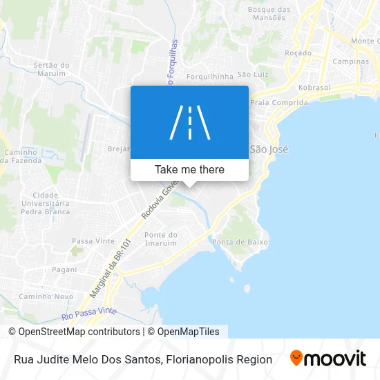 Rua Judite Melo Dos Santos map