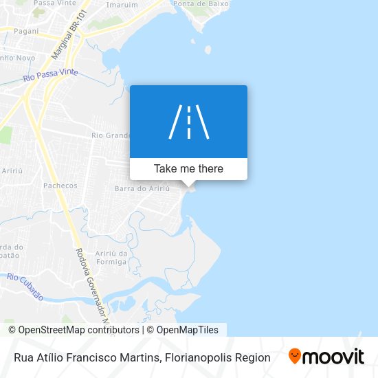 Rua Atílio Francisco Martins map