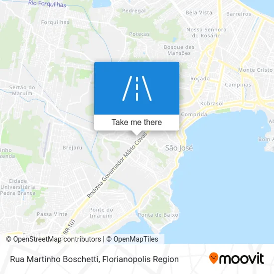 Rua Martinho Boschetti map