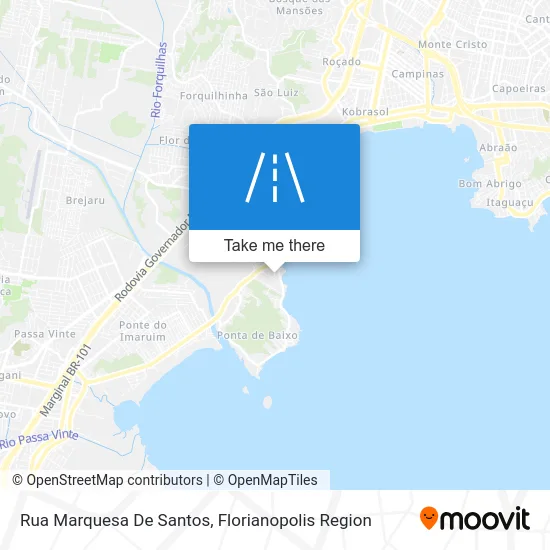 Rua Marquesa De Santos map