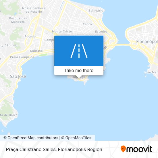 Praça Calistrano Salles map