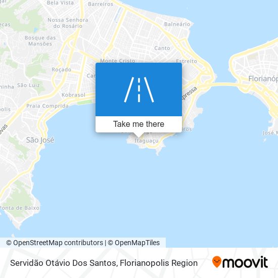 Servidão Otávio Dos Santos map