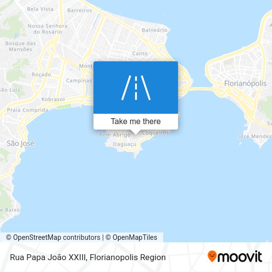 Rua Papa João XXIII map