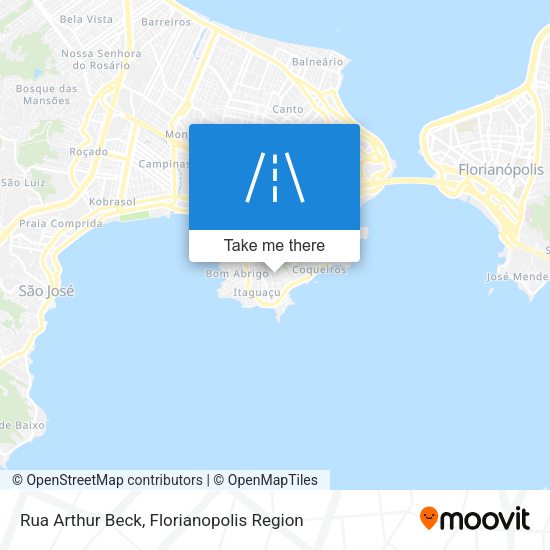 Rua Arthur Beck map